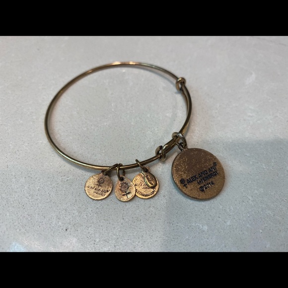 Alex and Ani Tree of Life Bracelet Bronzed Gold - Picture 4 of 4